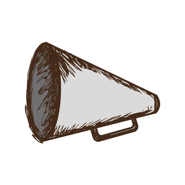 Set director megaphone icon image — Διανυσματικό Αρχείο