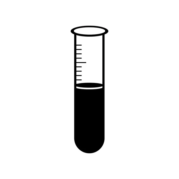 Test tube icon pictogram image — Stock Vector