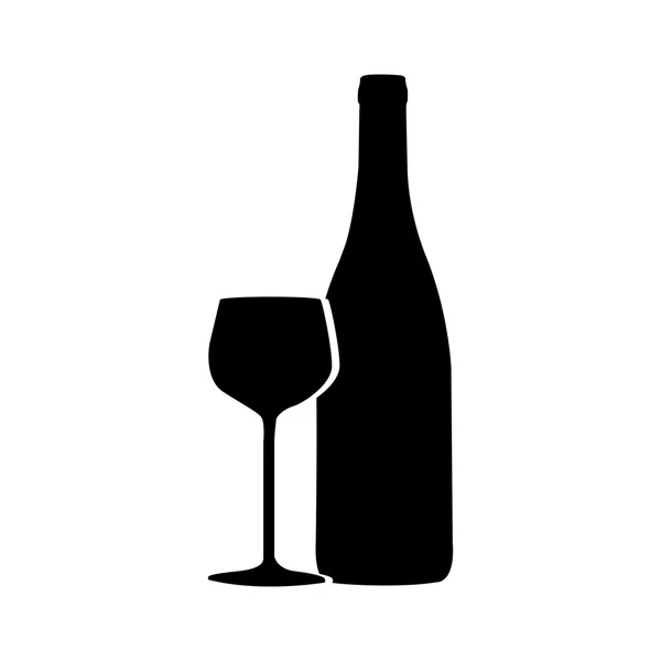 Wine related icon image — ストックベクタ