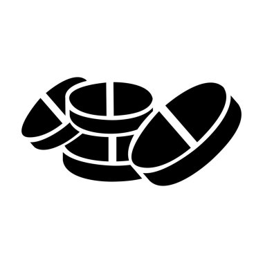 ilaç tablet veya hap simge görüntüsü