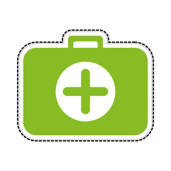 First aid kit icon image — Stock Vector