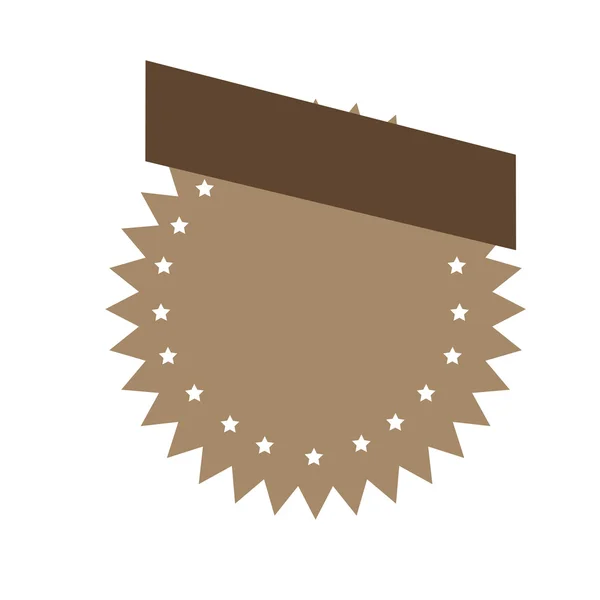 Emblème ou icône d'étiquette image — Image vectorielle