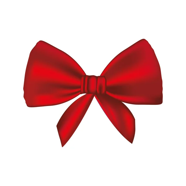 Ribbon bow icon image — Stock Vector