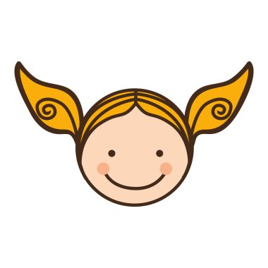 mutlu bir çocuk yüzü simge görüntüsü