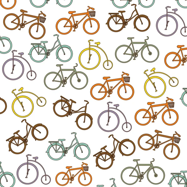 Bisiklet veya bisiklet simge görüntüsü — Stok Vektör