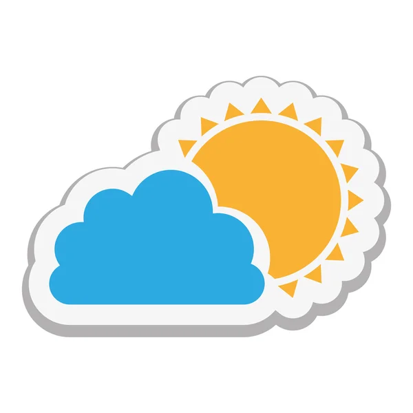 Imagem de ícone de representação solar —  Vetores de Stock