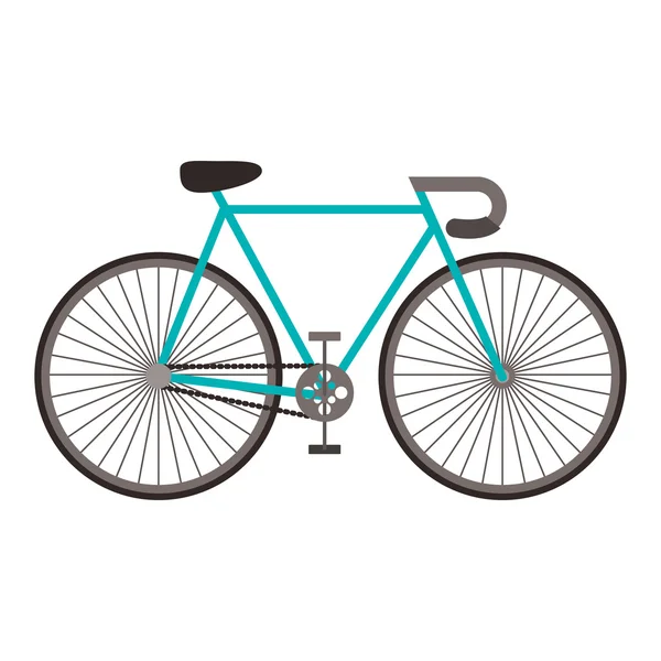 Retro bisiklet simgesi — Stok Vektör