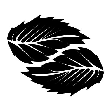 basit yaprak simge görüntüsü