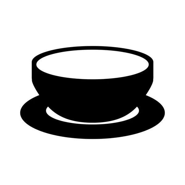 Soup bowl icon image — ストックベクタ