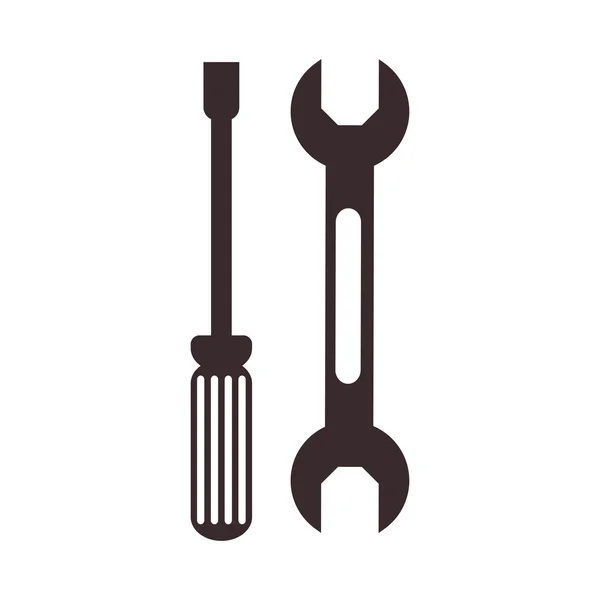 Reparatie tools pictogram — Stockvector