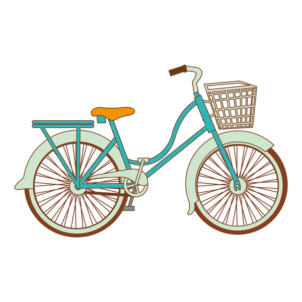 Изображение значка велосипеда или велосипеда — стоковый вектор