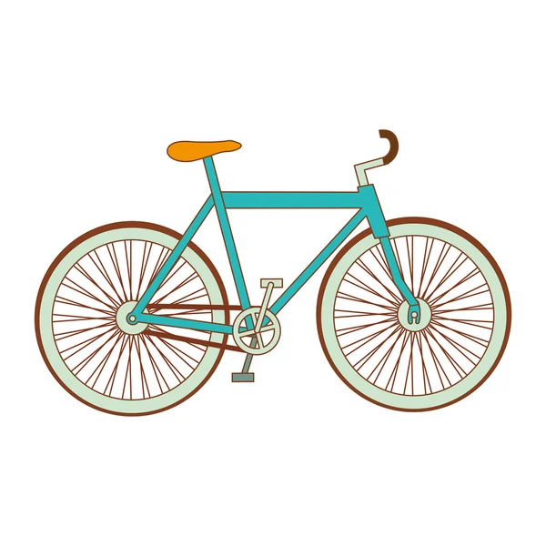 Fiets of fiets pictogramafbeelding — Stockvector