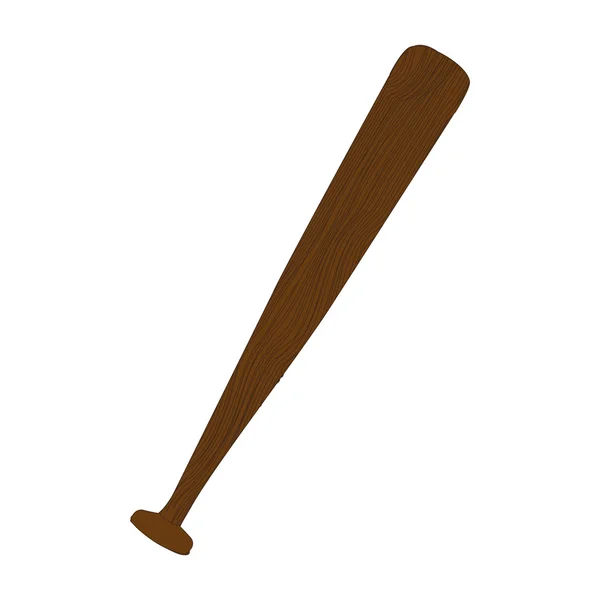 Baseball bat icon image — Stockový vektor