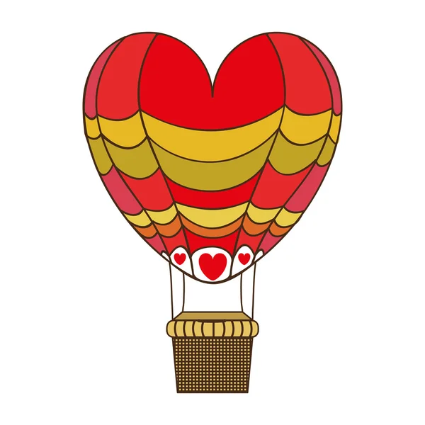 Hot air balloon cartoon icon image Stock Vector Image by ??grgroupstock