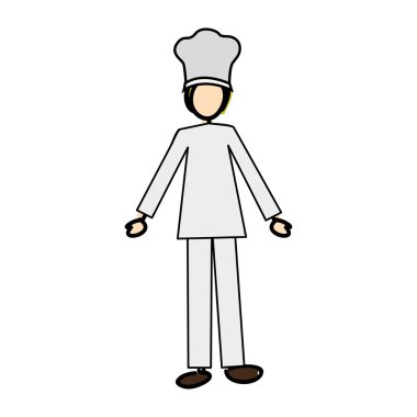 Şef karikatür simge görüntüsü