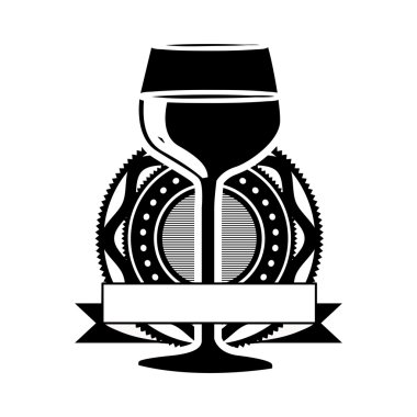 Şarap kadehi simge görüntüsü