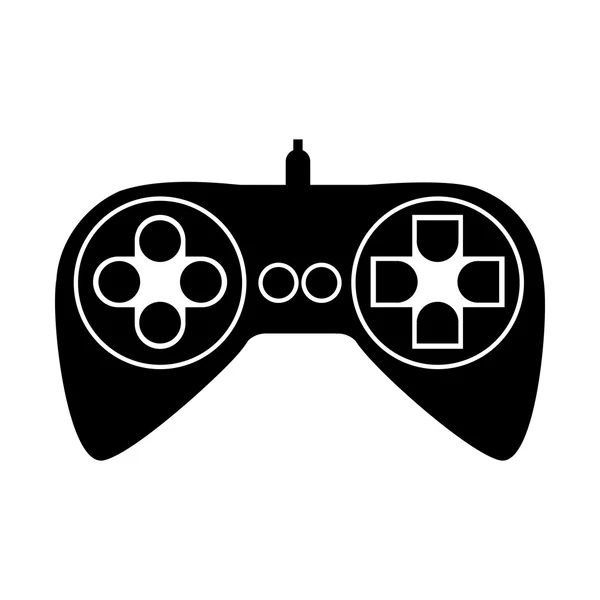 Videogame controller icon image — Stock Vector