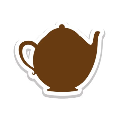 su ısıtıcısı veya çaydanlık simge görüntüsü