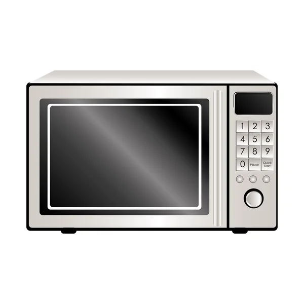 Microwave oven icon image — Stock Vector