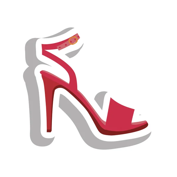 Imagen icono del zapato — Vector de stock