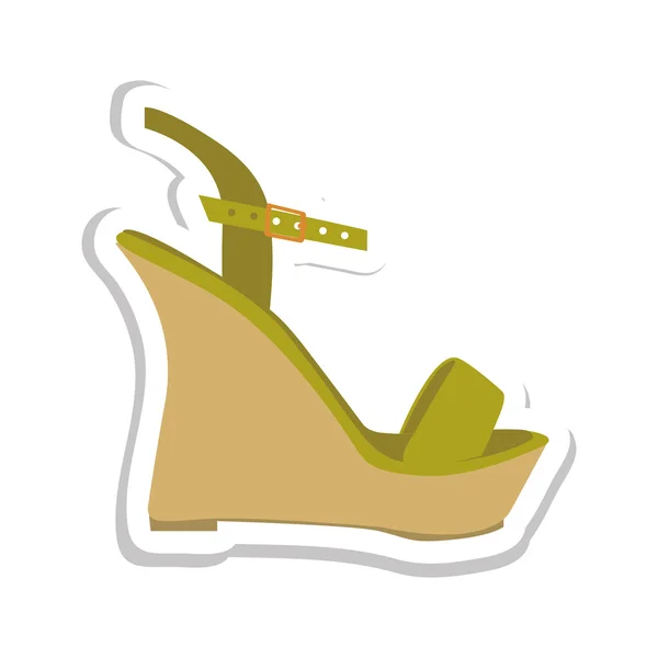 Imagen icono del zapato — Vector de stock