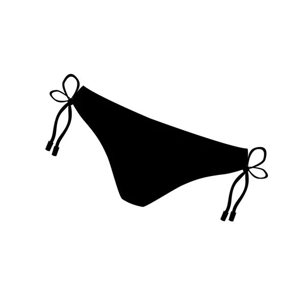 Nő fürdőruha ikon kép — Stock Vector