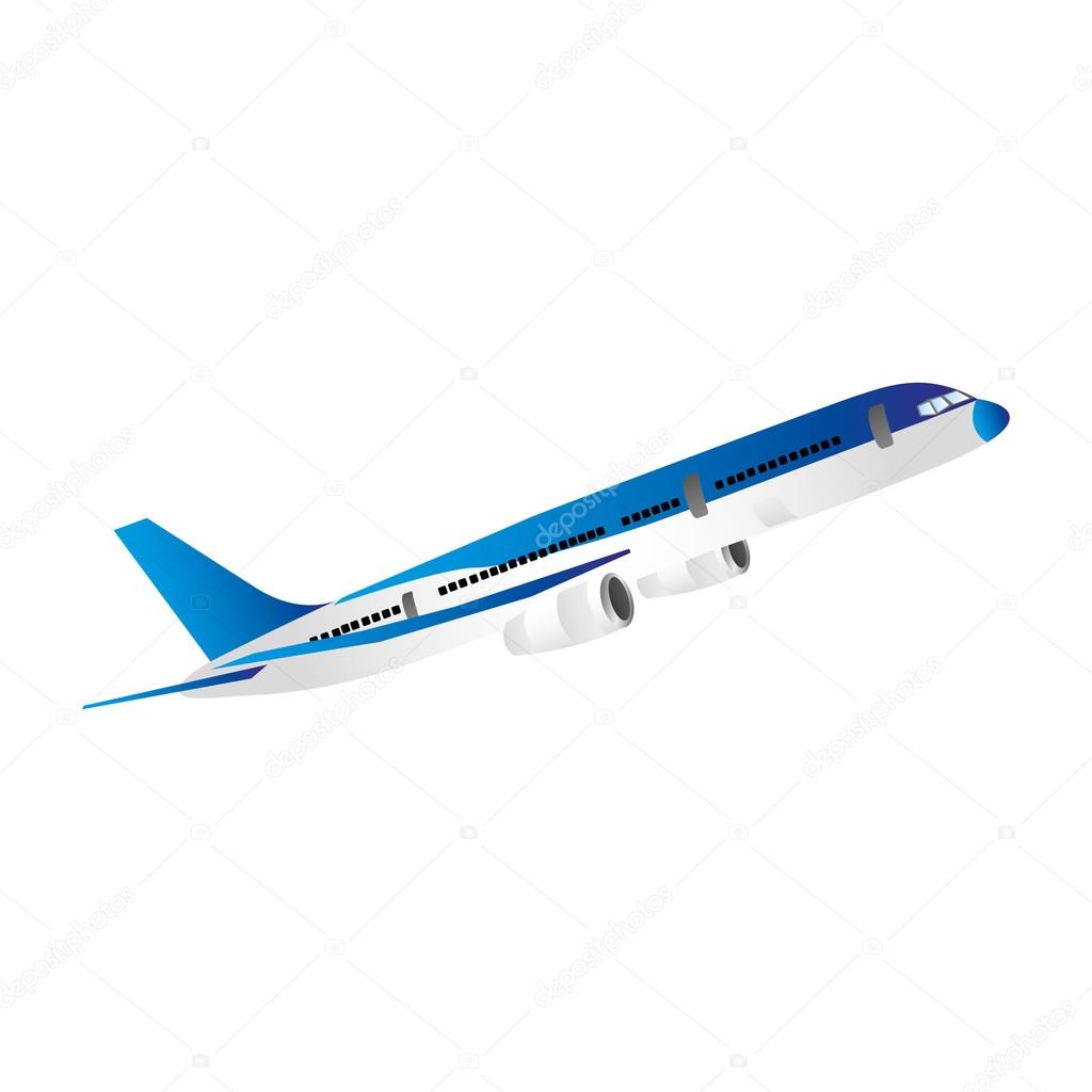 commercial airplane icon image
