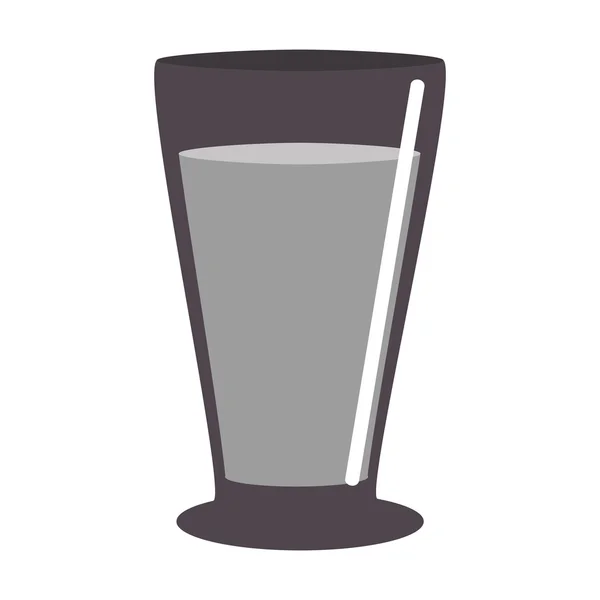 Bière icône en verre image — Image vectorielle