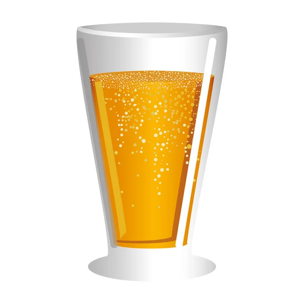 ビール グラスのアイコン イメージ — ストックベクタ