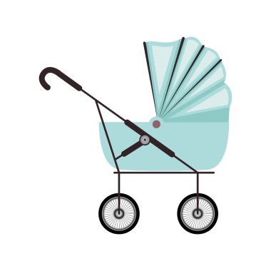 şirin bebek arabası mavi yumuşak top ile