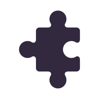 bulmaca parçası koyu mavi