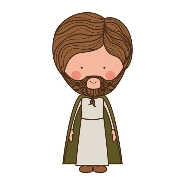 Desene animate sain joseph — Vector de stoc