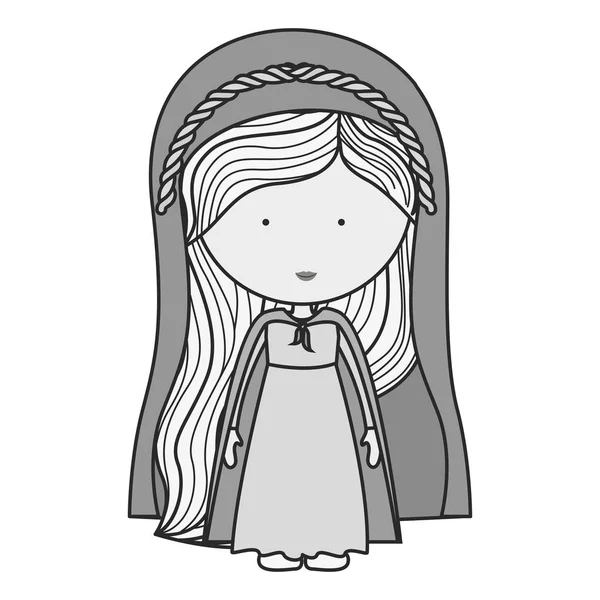 圣母玛利亚设计 — 图库矢量图片