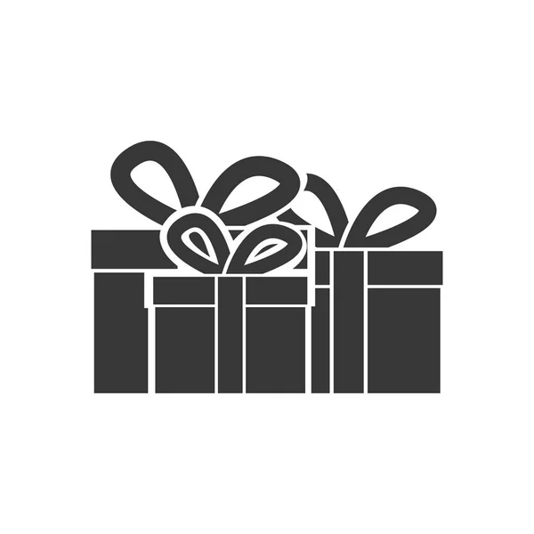 Icono de cajas de regalo — Archivo Imágenes Vectoriales