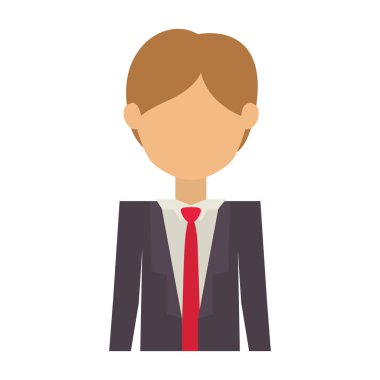 yarım vücut adam yüz olmadan şık takım elbise ile