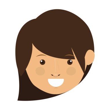 hipster kadın simgesi