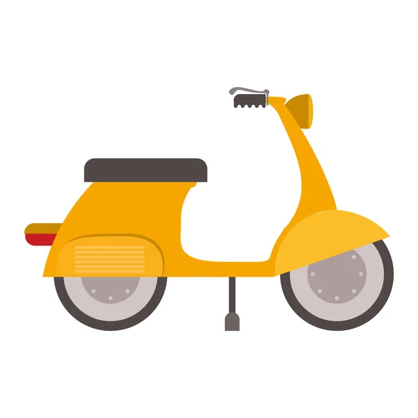 Icono del vehículo scooter — Vector de stock