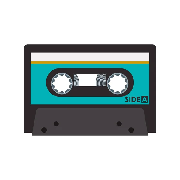 Иконка ретро-кассеты — стоковый вектор