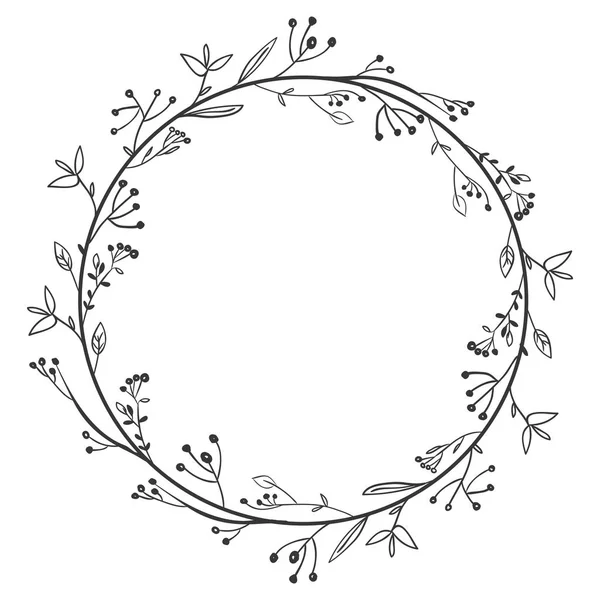 Stupně šedé dekorativní jednoduché koruna květinové — Stockový vektor