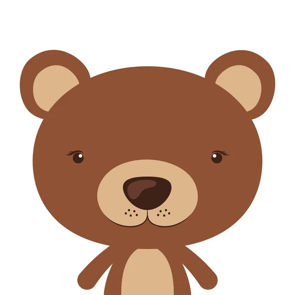 Icona dell'orso carino — Vettoriale Stock