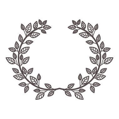 Yaprak çelengi simgesi