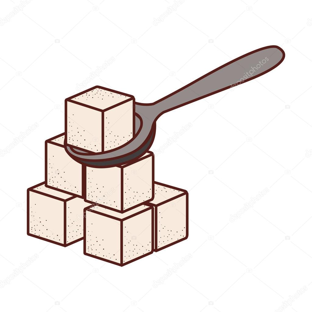 cube of sugar icon