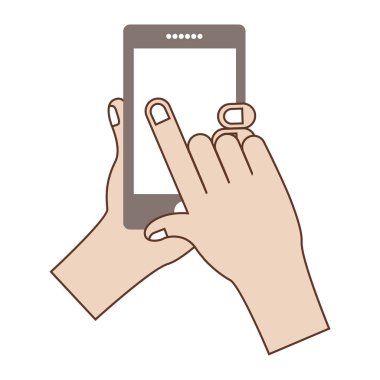 akıllı telefon aygıtı simgesi