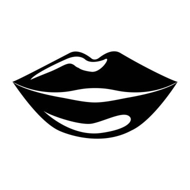 Ağız Çizgi Filmi Simgesi