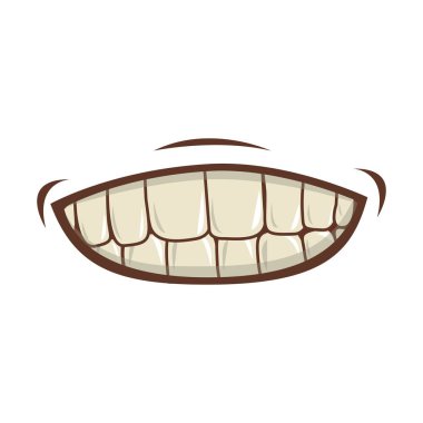 Ağız Çizgi Filmi Simgesi