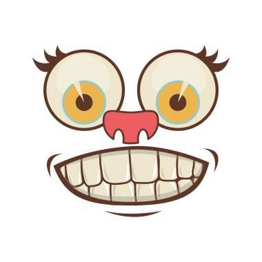 çizgi film yüz simgesi