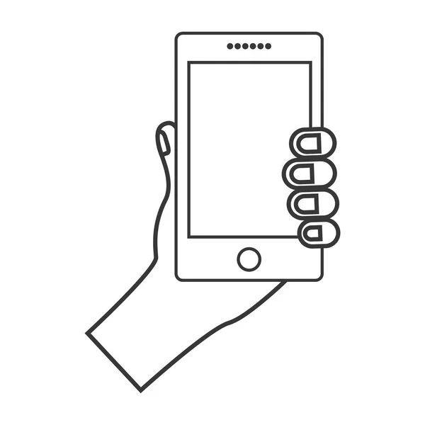 Иконка устройства смартфона — стоковый вектор