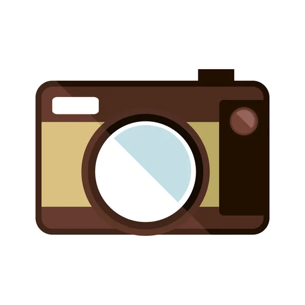 Câmera fotográfica ico — Vetor de Stock