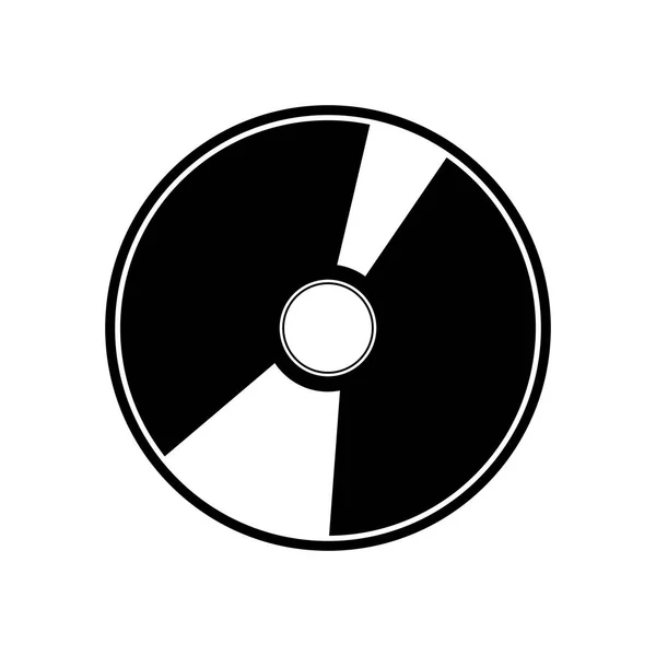 Vinyl disc icon — Stock Vector