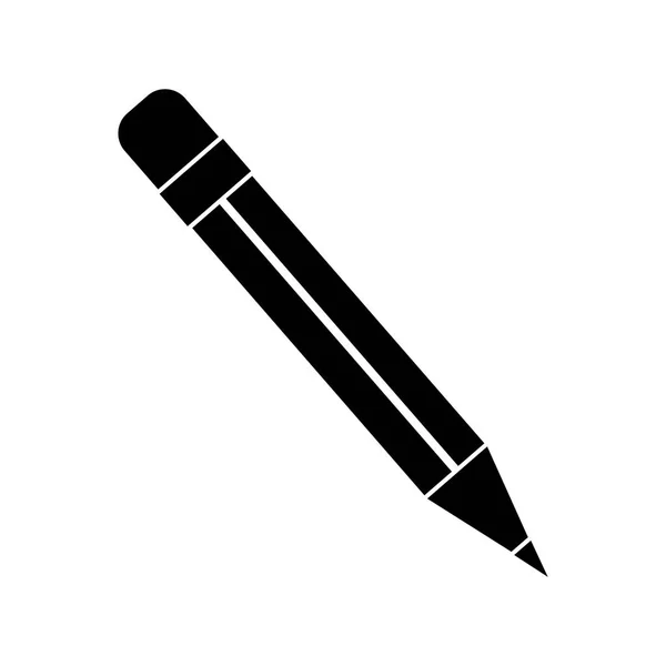 Kalem silgi ile — Stok Vektör